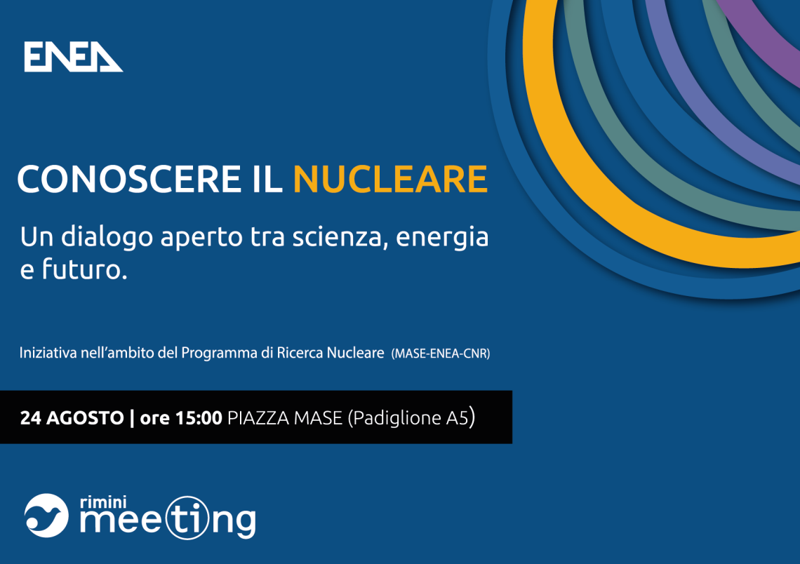 Conoscere il nucleare: un dialogo aperto sul nucleare tra scienza, energia e futuro